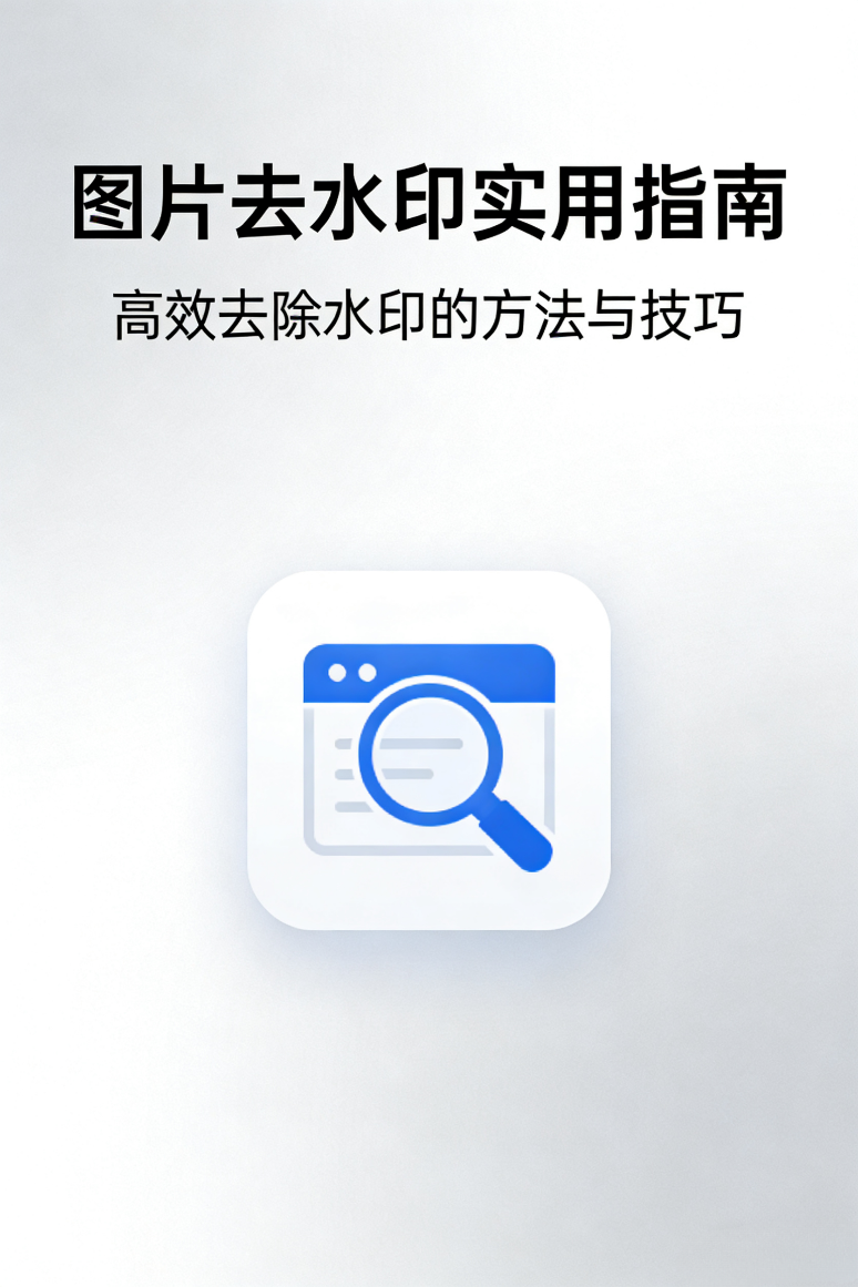 图片怎么去水印